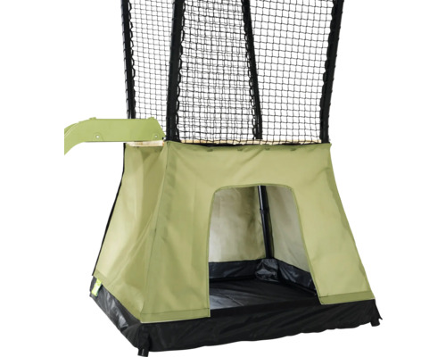 Spielturm mit Zelt und Netz