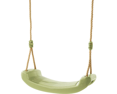 Kinderschaukel aus Kunststoff mit Seilaufhängung