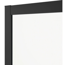 Eckeinstieg mit Schiebetür Aurlane Factory Black Eclipse 900x900x2000 mm schwarz Reversibel