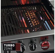 Grill mit Turbo Zone und Grillrost