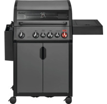 Gasgrill mit Unterschrank und Seitenablage