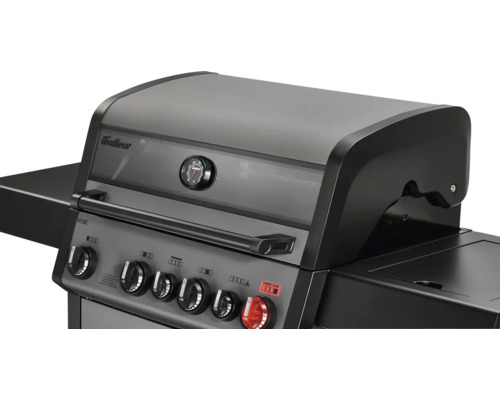 Gasgrill mit Temperaturanzeige