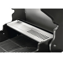 Grill mit Warmhalterost aus Edelstahl
