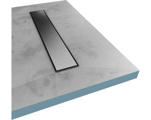 Duschboard mit integrierter Duschrinne