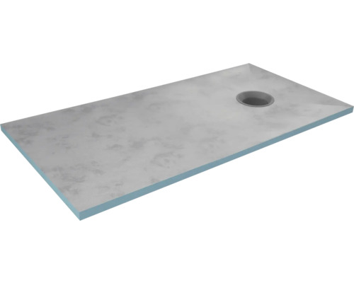 Befliesbares Duschelement Aurlane Showerplate 90x160x4 cm
