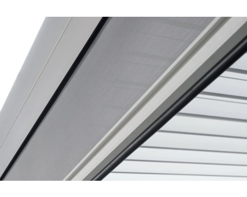 Nahaufnahme eines Insektenschutzrollos