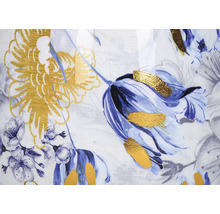 Blumendesign mit Goldakzenten
