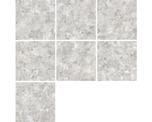 Fliesen mit Steinoptik in einem quadratischen Format