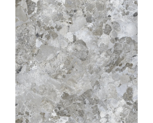 Graue Steinzeugfliese mit Steinmuster