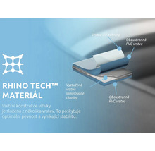 Rhino Tech Material mit UV-Schutz und beidseitiger PVC-Schicht