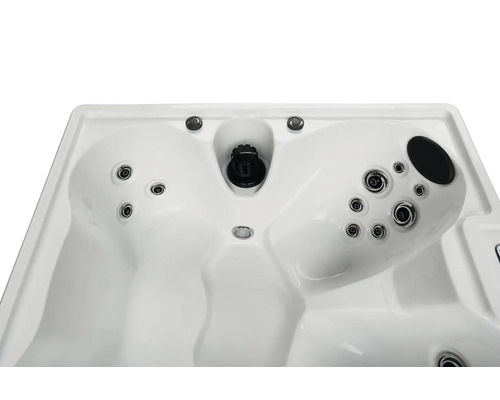 Detailansicht eines Whirlpools mit Düsen