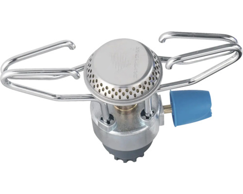 Campingkocher mit Topfauflage aus Metall