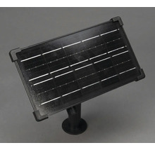 Solarpanel mit Halterung