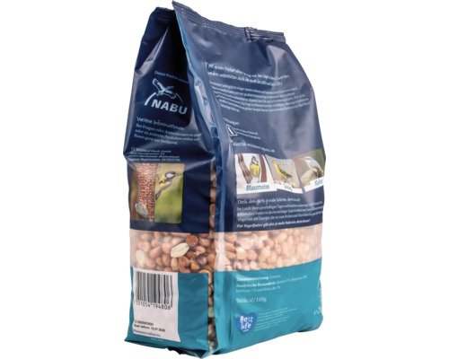 Verpackung Vogelfutter Erdnüsse