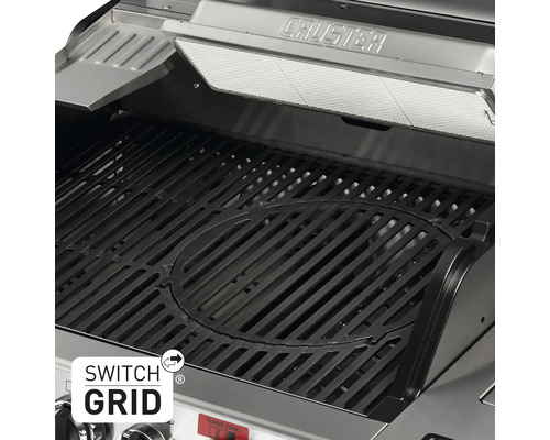 Grill mit Gussrost und Switch Grid System
