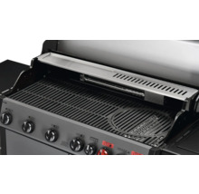 Grill mit Grillrost und Warmhalterost