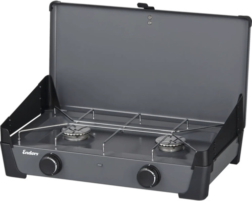 Enders Gaskocher mit zwei Kochstellen für den Außenbereich