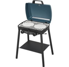 Gasgrill mit zwei Brennern, Grillrosten und Ablagefläche