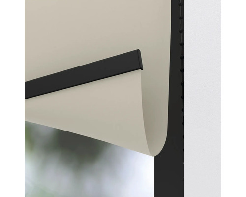 Detailansicht einer Rollo-Befestigung