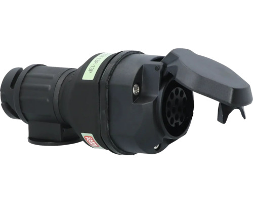 Anhängerstecker 13-polig mit Klappdeckel