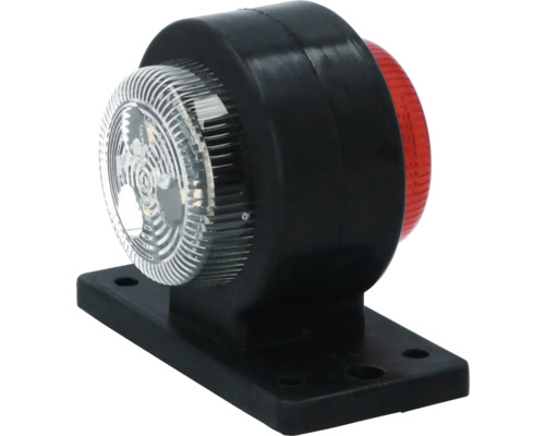 Fahrzeugbegrenzungsleuchte mit LED-Technologie und rotem Reflektor