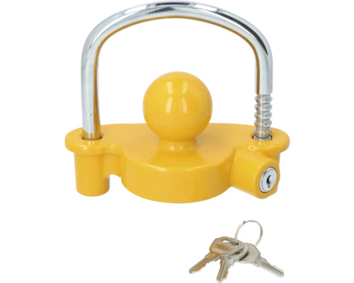 Anhängerkupplungsschloss mit Schlüssel zur Sicherung von Anhängern
