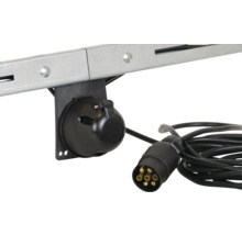 Anhängersteckdose mit Kabel und Halterung