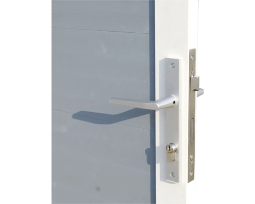 Türbeschlag mit Griff und Schloss