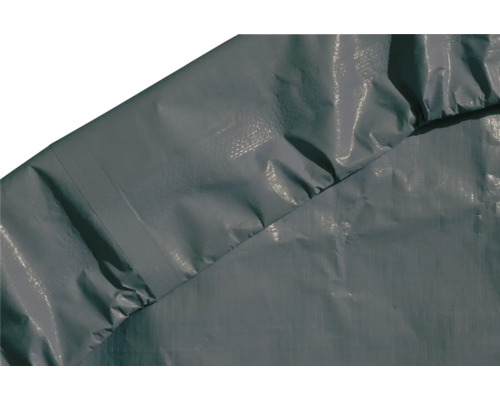 Detailaufnahme einer Plane aus Kunststoff