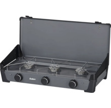 Enders Gaskocher mit drei Kochstellen und Abdeckung