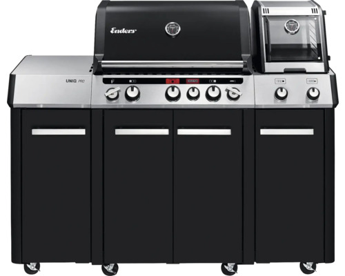 Enders Uniq Pro Gasgrill mit Seitenkocher und Unterschrank