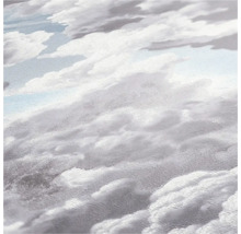 Nahaufnahme einer Tapete mit Wolkenmuster