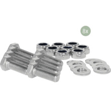 Schiebestützen-Set inkl. Montagematerial