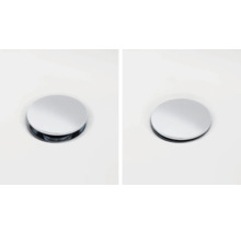 Ab-und Überlaufgarnitur Duravit für Badewanne chrom glänzend