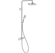 Duschsystem mit Kopfbrause, Handbrause und Thermostat
