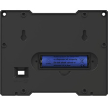 Rückseite eines Geräts mit Batterie-Recycling-Symbol