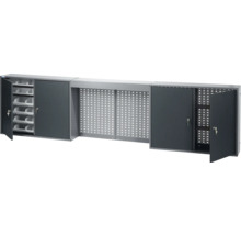 Werkstattschrank mit Schiebetüren und Lochwand