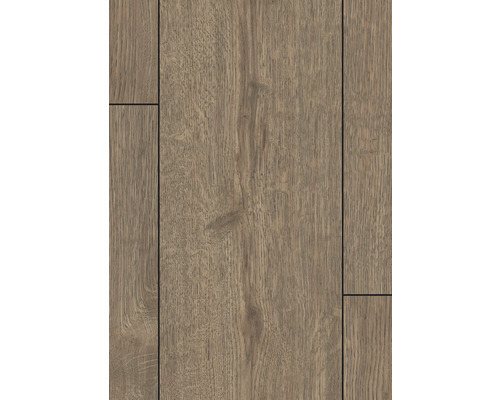 Nahaufnahme von Laminatboden mit Holzoptik