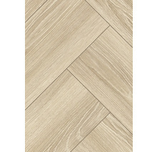 Holzboden im Fischgrätmuster