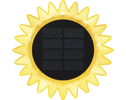 Dekorative Solarleuchte in Form einer Sonne