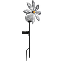 Solarleuchte in Blumenform mit Erdspieß für den Garten