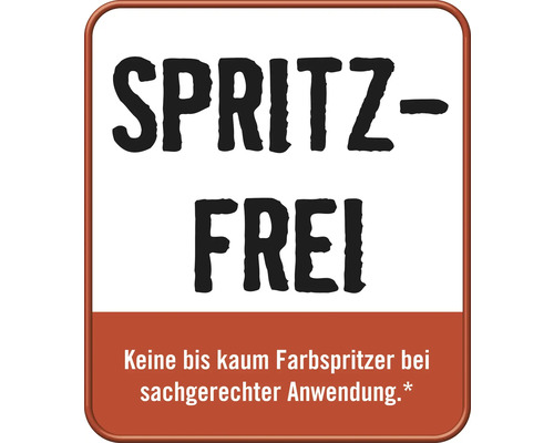 Spritz-Frei Kennzeichnung für Farbe