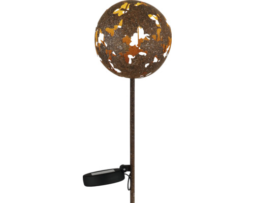 Solarleuchte mit Kugelform für den Garten