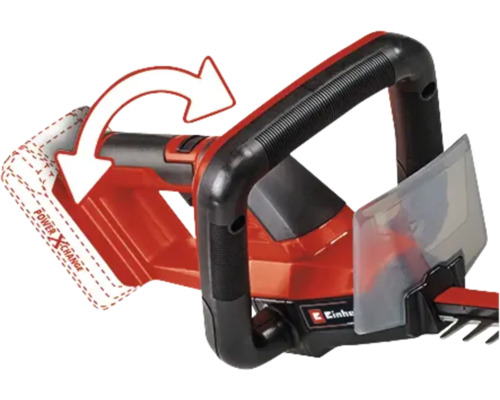 Einhell Heckenschere mit drehbarem Griff und Power X-Change Akku