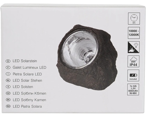 LED Solarstein Verpackung