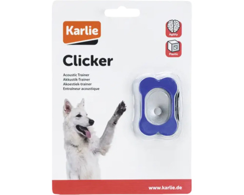 Karlie Clicker für Hundetraining in Verpackung