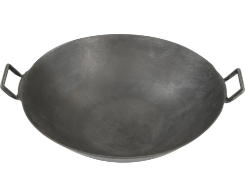 Gusseisen Wok mit zwei Griffen
