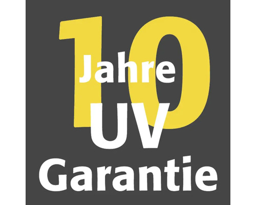 10 Jahre UV Garantie