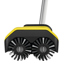 Kehrmaschine mit rotierenden Bürsten