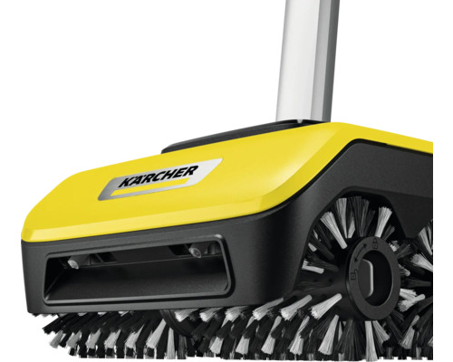 Kärcher Kehrmaschine mit rotierenden Bürsten